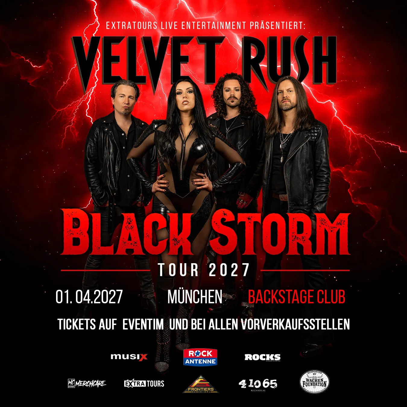 VELVET RUSH - Black Storm Tour 2027
