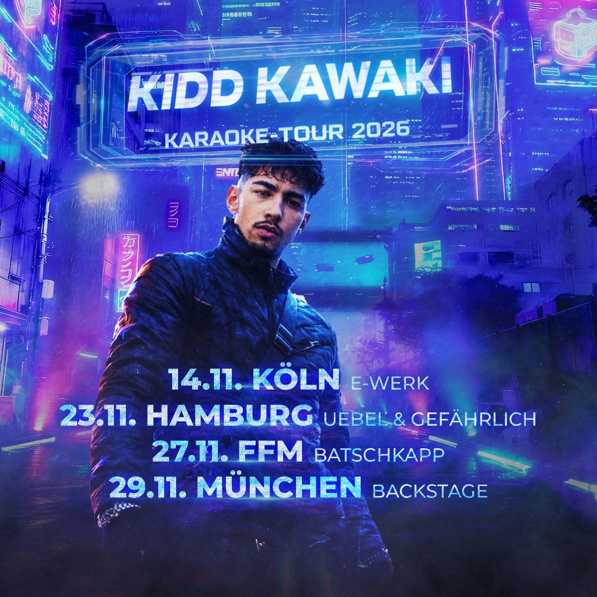 Kidd Kawaki - Karaoke Tour 2026