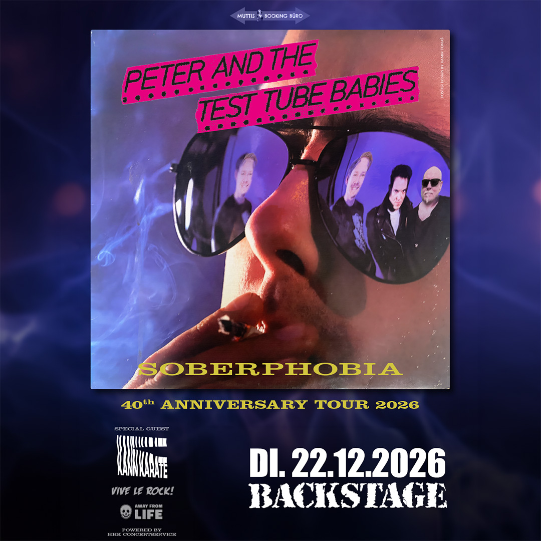 PETER AND THE TEST TUBE BABIES - Christmas Soberphobia Tour 2026