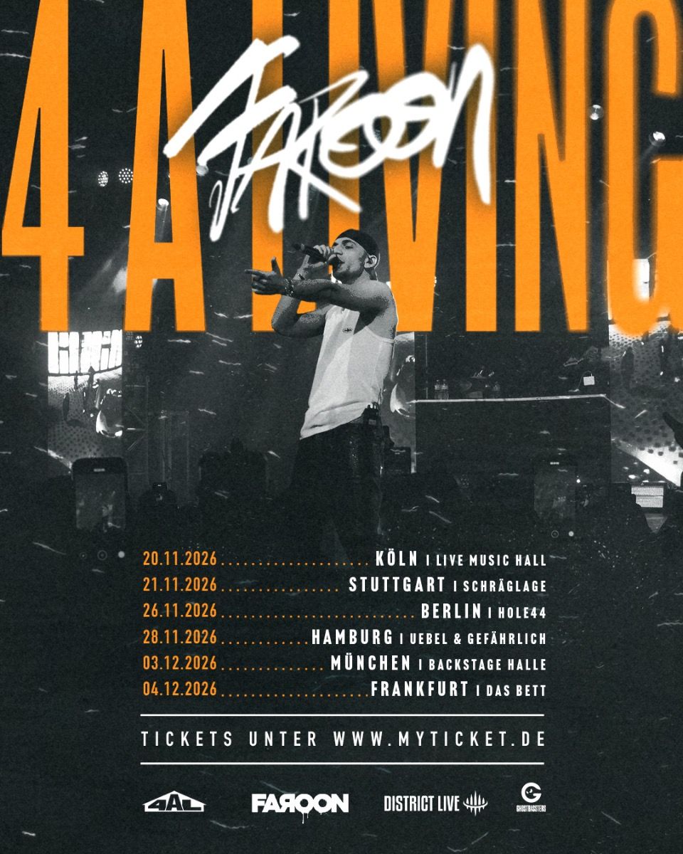 FAROON - 4 A LIVING TOUR 2026