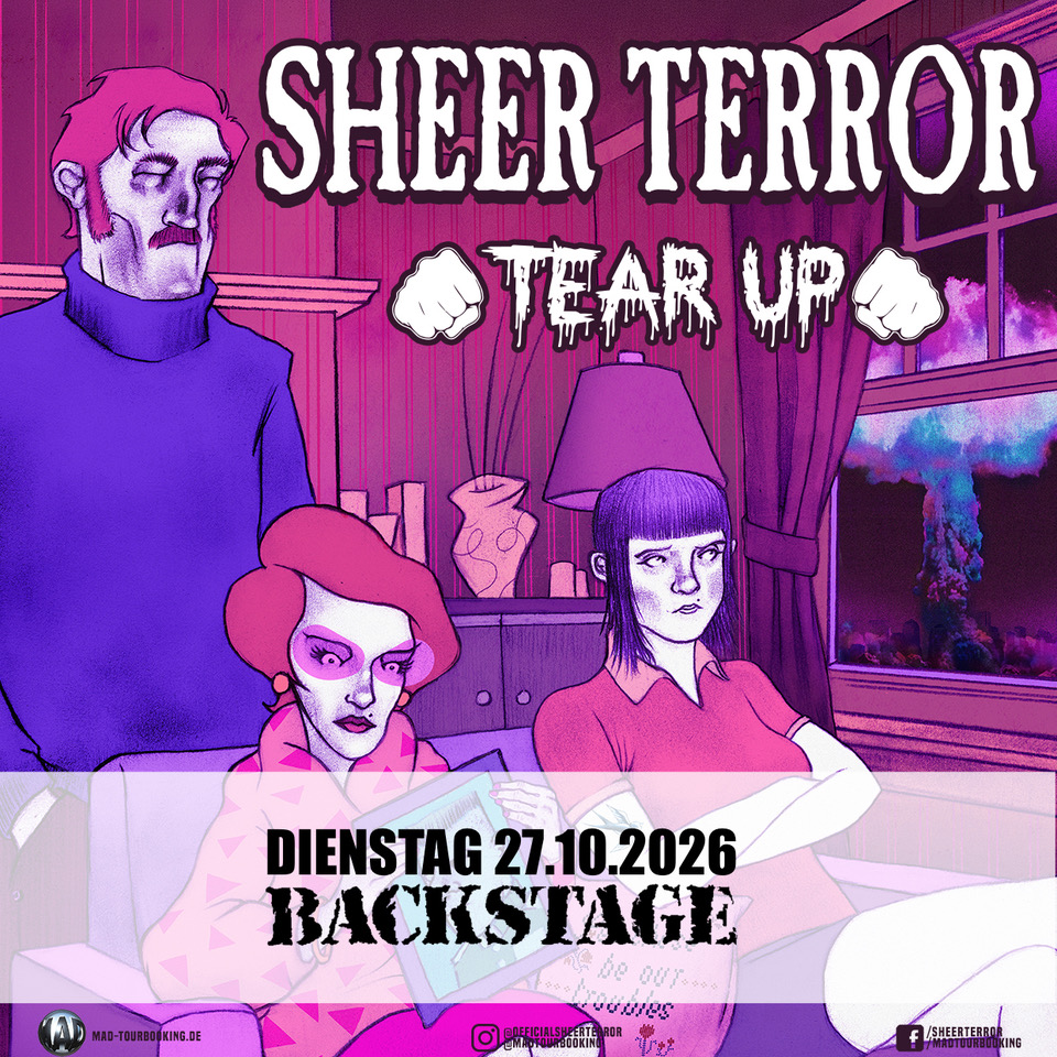 SHEER TERROR - Live 2026
