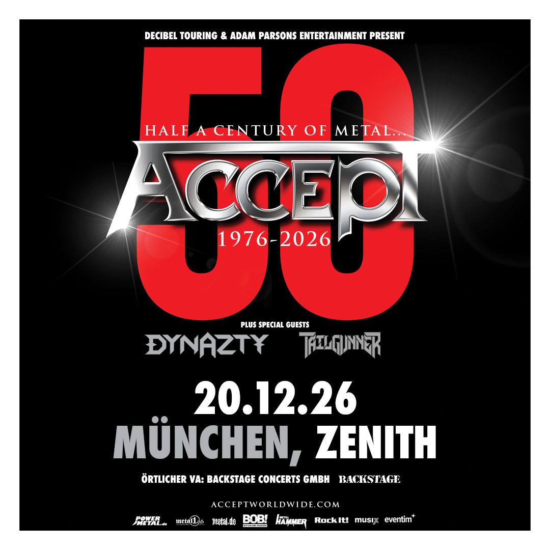 ACCEPT - 50th Anniversary Tour 2026