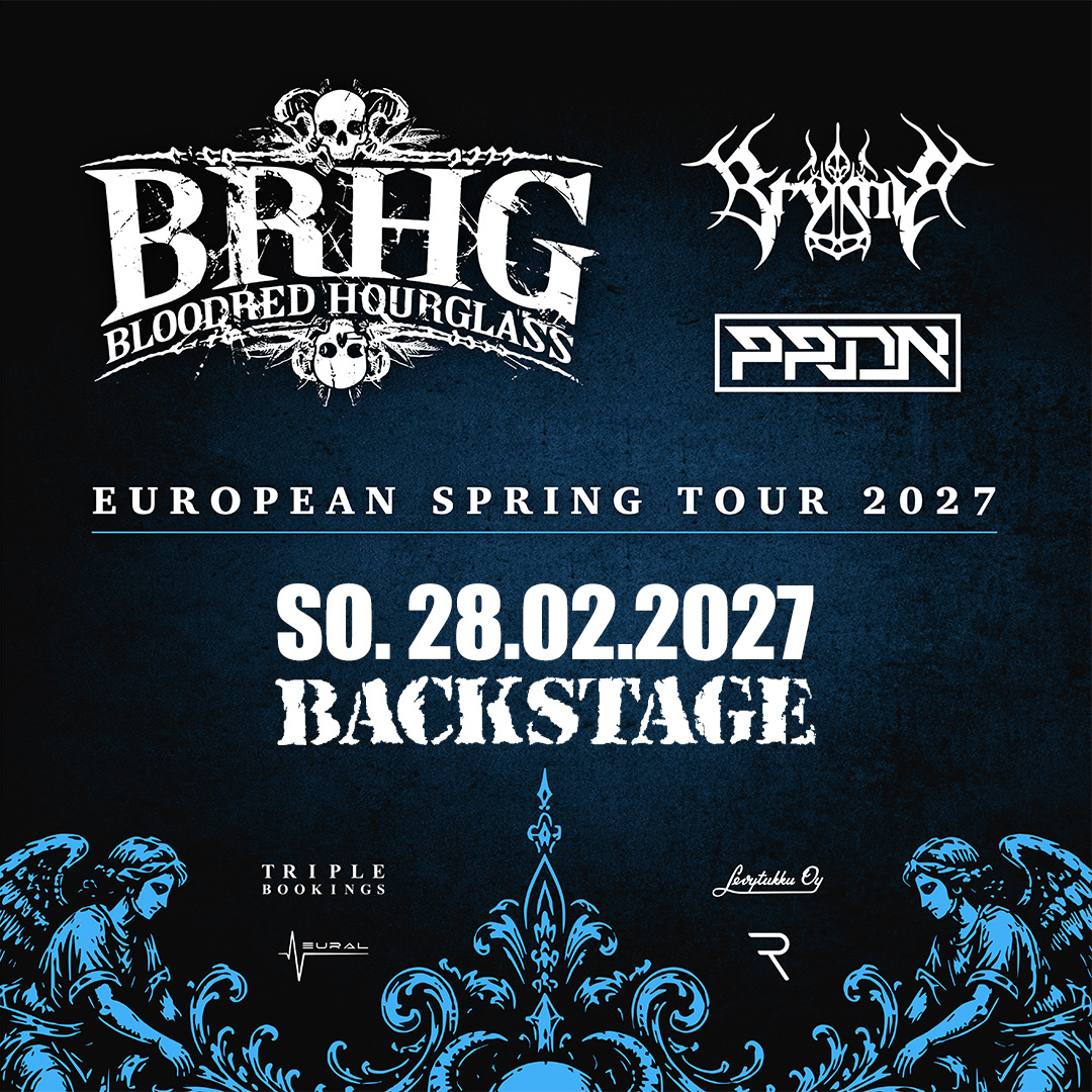 BLOODRED HOURGLASS - European Spring Tour 2027